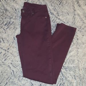 Maurices Wine Jeggings